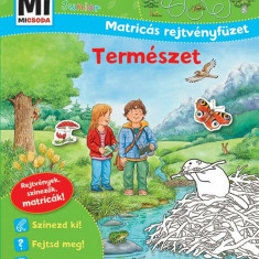 Természet - Mi Micsoda Junior Matricás rejtvényfüzet - Tatjana Marti