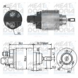 MEAT &amp; DORIA 46004 Solenoid, electromotor