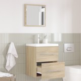 vidaXL Dulap de Baie Sonoma oak 41 x 38.5 x 48 cm Lemn compozit
