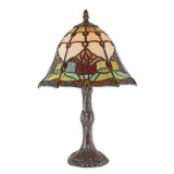 Lampa de masa Tiffany cu abajur lalea TA-83