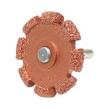 Roata abraziva pentru polizat anvelope 50x7 mm, granulatie K36, tija 3/8 inch