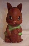 VEVERITA figurina din cauciuc Jucarie Aradeanca anii 1970 varianta culoare RARA