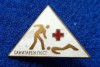 Insigna Donator Onorific - CRUCEA ROSIE Medicina Sanitare Donator de sange #28