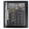 Set 2 folii pentru monede, Compact A4, pentru 70 monede de pana la 26 mm