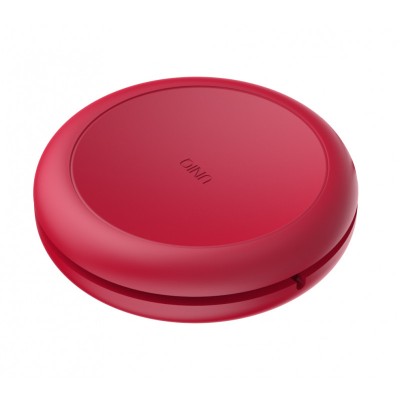 Cablu Date si Incarcare USB Type-C la Lightning UNIQ Halo, 18W, Cu Organizator, 1.2 m, Rosu foto