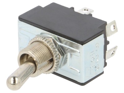 Comutator basculant ON-OFF DPST 21A foto