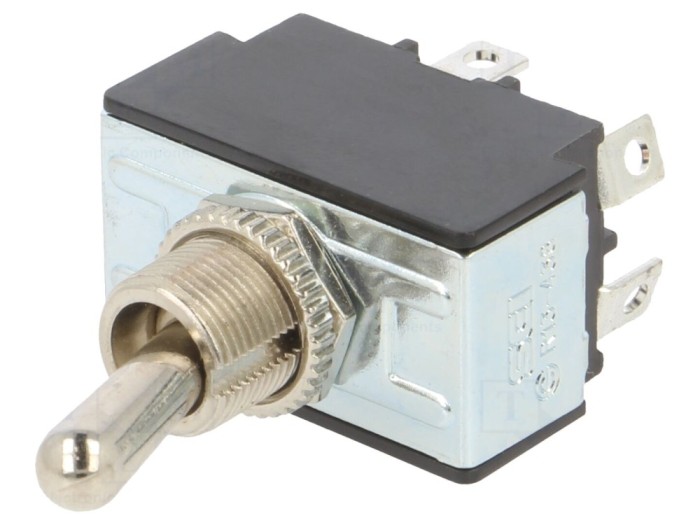 Comutator basculant ON-OFF DPST 21A