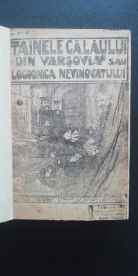 myh 536f - TAINELE CALAULUI DIN VARSOVIA SAU LOGODNICA NEVINOVATULUI foto