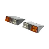 Set lampi semnalizare si pozitie fata 12 V stanga/dreapta pentru Duetz Fahr, cod OEM 11002402A, dimensiuni 160 x 60 x 180 mm, becuri NU contin