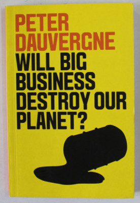 WILL BIG BUSINESS DESTROY OUR PLANET ? by PETER DAUVERGNE , 2018 foto