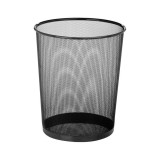 Cos gunoi MESH, 24x29,5x33,5cm, negru - OFFISHOP, S-COOL / OFFISHOP