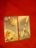 Serie Bulgaria 1991 - Europa CEPT Cosmos 2 valori