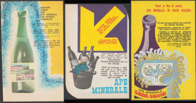 Ape minerale - 3 reclame din Epoca de Aur, publicitate romaneasca anii 70 foto