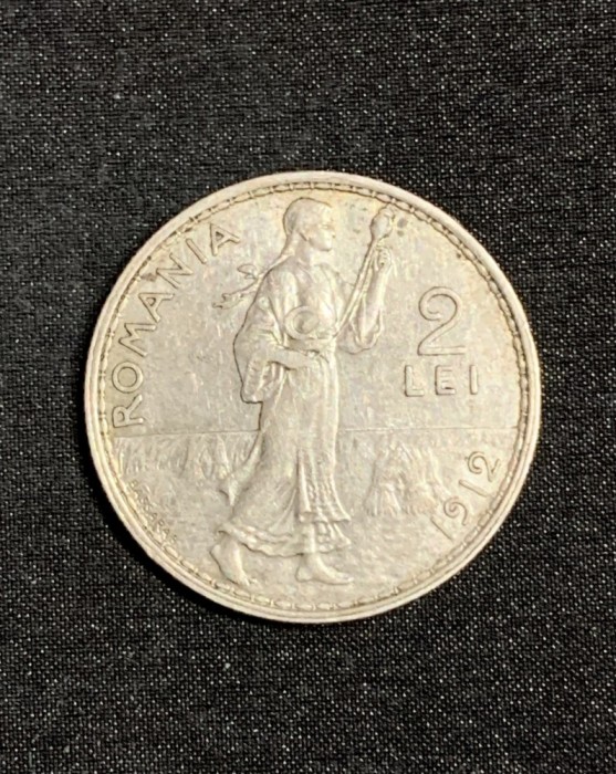 Moneda 2 lei 1912