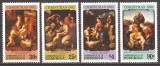 DOMINICA 1982 PICTURA CRACIUN RAFAEL ( serie dantelata ) MNH