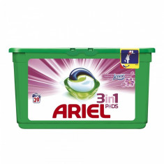 Detergent de rufe Ariel gel capsule Pods Touch of Lenor, 39 capsule x 29 ml foto