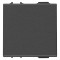 Intrerupator cu revenire 2M 10A Vimar Neve carbon matt 09008.2.CM