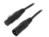 Cablu XLR-XLR 1m, CLIFF