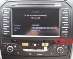 FORD MCA (ecran mare) GPS Navi SD Card Europa Est - West 2022-2023