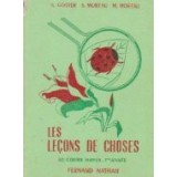 Les Lecons de choses. Au cours moyen 1 annee