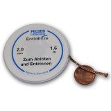 Tresa cupru pentru decositorit DESOLDERING WICK FELDER 2.0 1.6m 27162000, Oem