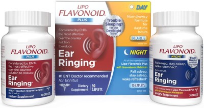 Set 2x Suplimente, DSE, Lipo-Flavonoid Plus, Tratament impotriva Tiuitului in Urechi, Tinitus, Menie foto