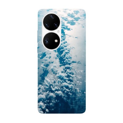 Husa compatibila cu Huawei Mate 40 model Over the clouds, Silicon, TPU, Viceversa foto