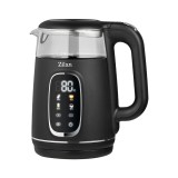Cumpara ieftin Fierbator electric digital Zilan ZLN5397, 1.7 L, 2200W, cu temperatura reglabila si pereti dubli din sticla
