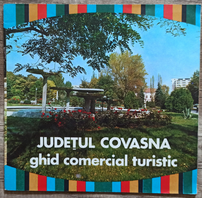 Ghid comercial-turistic judetul Covasna// brosura perioada comunista
