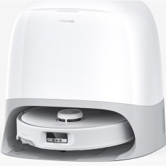 Robot de aspirare Roborock Qrevo Curv, aspirator, mop si statie inteligenta de golire automata, 66W, Lidar, 18500 PA, mop rotativ, alb