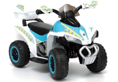 Quad electric de politie GTS1188-A, alb, Lean 6457 foto