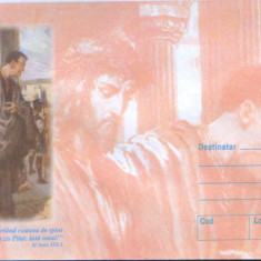 Intreg postal plic nec 2001- Pictura religioasa - Iisus Hristos