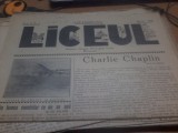 Liceul, anul Ii nr. 4, mar 1936 N. Cretu, Charlie Chaplin