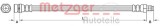 Conducta / cablu frana FORD FOCUS II Cabriolet (2006 - 2016) METZGER 4110795