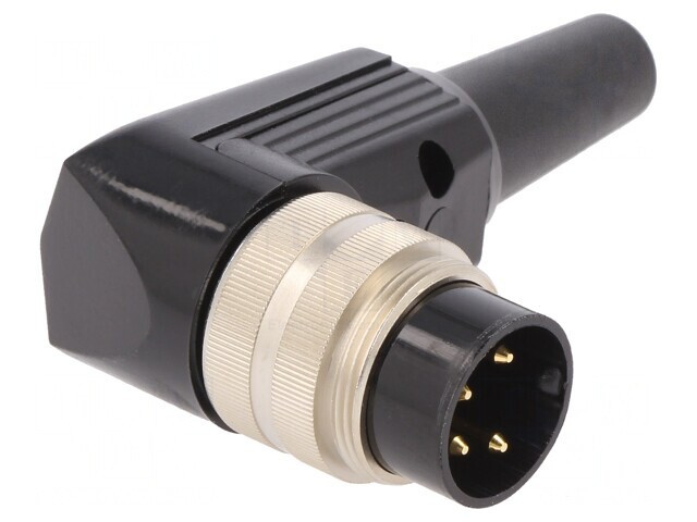Mufă Tată M16 Lipire pe Cablu 4 PIN 5A 250V IP40