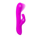 Vibrator Rabbit Dylan, Violet, 21 cm, Pretty Love