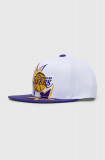 Mitchell&amp;Ness sapca NBA LOS ANGELES LAKERS culoarea alb, cu imprimeu