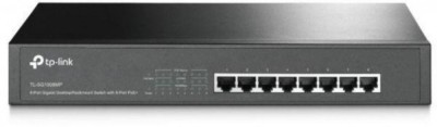 Switch TP-Link 8 porturi PoE+ 16 Gbps 4000 MAC - TL-SG1008MP SafetyGuard Surveillance foto