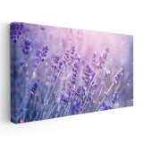 Tablou peisaj camp de lavanda 1772 Tablou canvas pe panza CU RAMA 70x140 cm