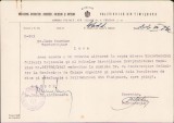 A374 Lot de 8 documente emise de Politehnica din Timișoara &icirc;ntre anii 1929-1946 cu numiri &icirc;n diferite funcții ale viitorului profesor Leon Sauciuc