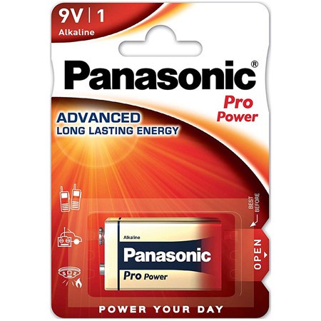 BATERIE 9V BLISTER 1 PRO POWER PANASONIC EuroGoods Quality