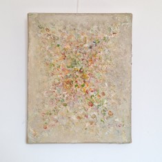 Bogdan Tanase Marinescu - Abstract no. 31, expresionism abstract, acrilic pe panza, 2025