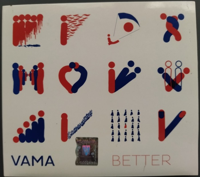 CD ORIGINAL DIGIPACK: VAMA - BETTER (AGENTIA DE VISE, 2017)