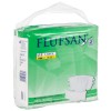 Scutece Adulti Flufsan L, 15 buc, Absorbție Superioară 2600ml, Incontinență, Indicator Umiditate, Albe, Fără Latex, 115-150cm