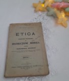Etica conform programei de instrucțiune morală ☆I. Gavanescul☆