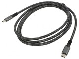 Cablu Thunderbolt 3/4 USB 4.0 Nichelat 2m 20Gbps