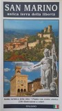 SAN MARINO. ANTICA TERRA DELLA LIBERTA. GUIDA TURISTICA DELLA CITTA. PIANTA CON CENTRO STORICO. 230 ILLUSTRAZION