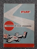 FIAT - Manual de utilizare 1966/ R5P3F, Alta editura