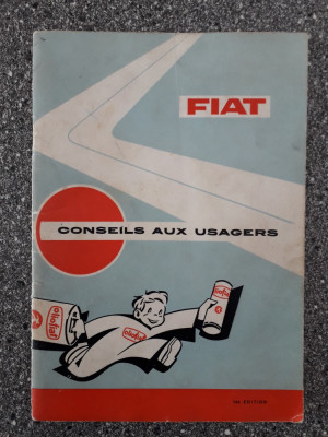 FIAT - Manual de utilizare 1966/ R5P3F foto