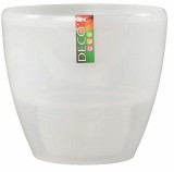 Ghiveci cu auto-udare DECO TWIN 1.5 L, Transparent, plastic